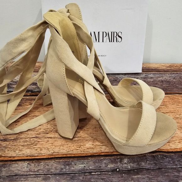 DREAM PAIRS High Chunky Block Platform Heels for Womens Strappy Gladiator Sexy O - Picture 8 of 8